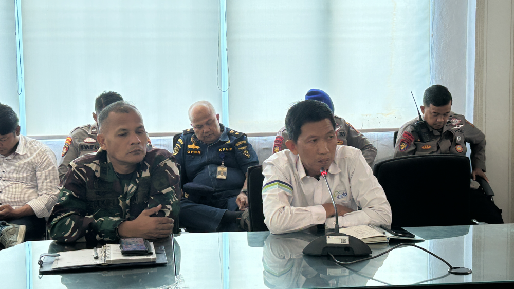 Rapat Rencana Persiapan Posko Angkutan Laut Lebaran Tahun 2026 Pelabuhan Dumai.