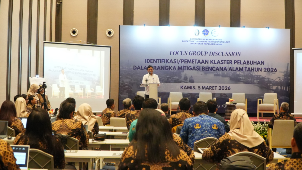 Ditjen Hubla Inisiasi Pemetaan Kluster Pelabuhan sebagai Langkah Strategis Mitigasi Bencana Alam