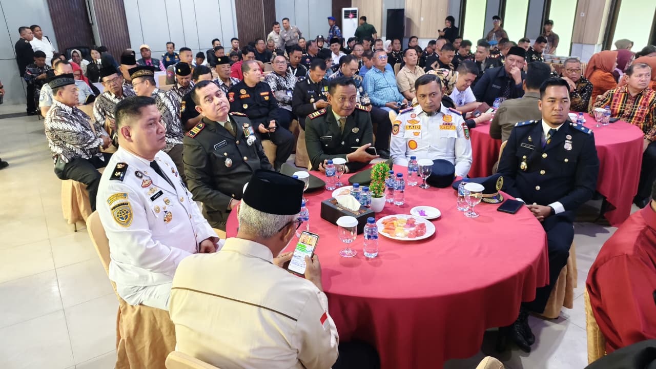 Kantor KSOP Kelas I Dumai Mengikuti Upacara dan Syukuran Hari Bhayangkara Ke-80 Tahun 2026 di Polres Dumai