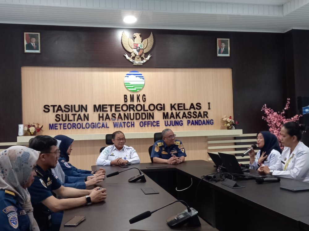 Dari Pengalaman Menuju Perubahan: KSOP Utama Makassar Belajar WBBM di Stasmet Sultan Hasanuddin