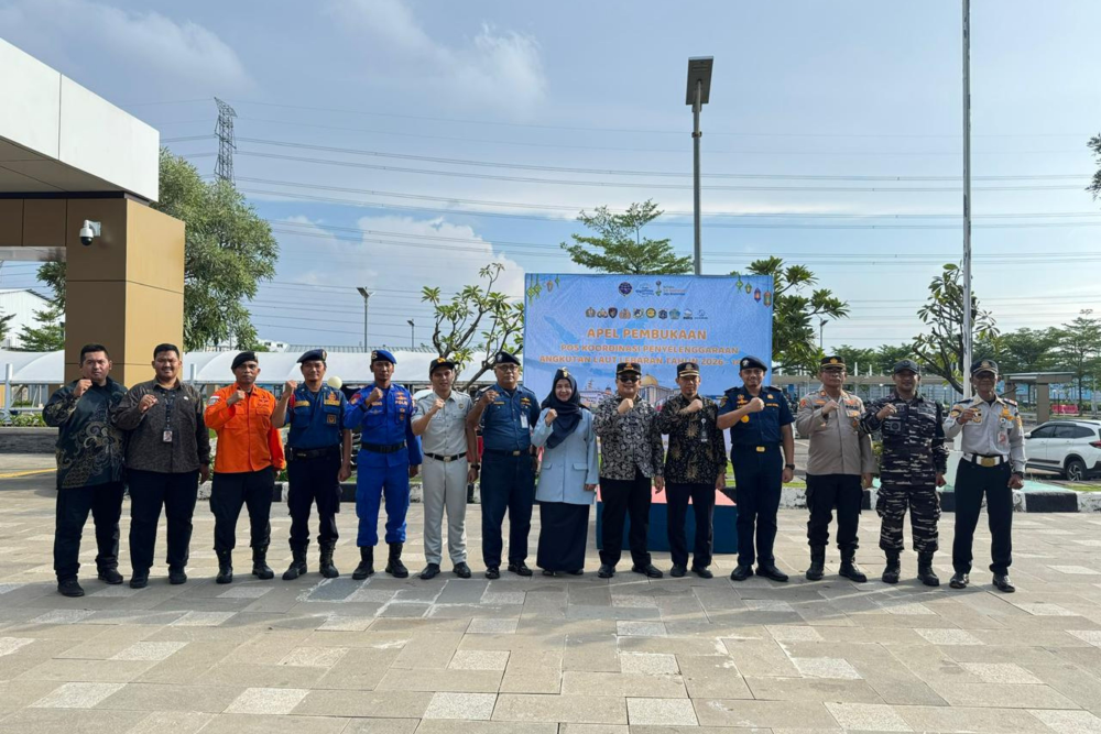 Pastikan Mudik Aman dan Nyaman, KSOP Kelas IV Muara Angke Gelar Apel Siaga Angkutan Laut Lebaran 2026
