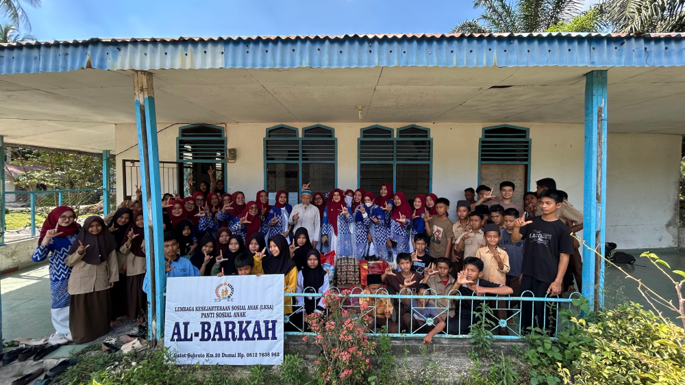 KEGIATAN BANTUAN SOSIAL KE PANTI ASUHAN  OLEH DWP KANTOR KSOP KELAS I DUMAI