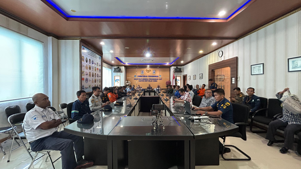 KSOP Dumai Gelar Apel Pembukaan Posko Angkutan Lebaran 2026 dan Rapat Koordinasi Kesiapan Angkutan Lebaran 2026 untuk Moda Transportasi Darat, Laut dan Udara.