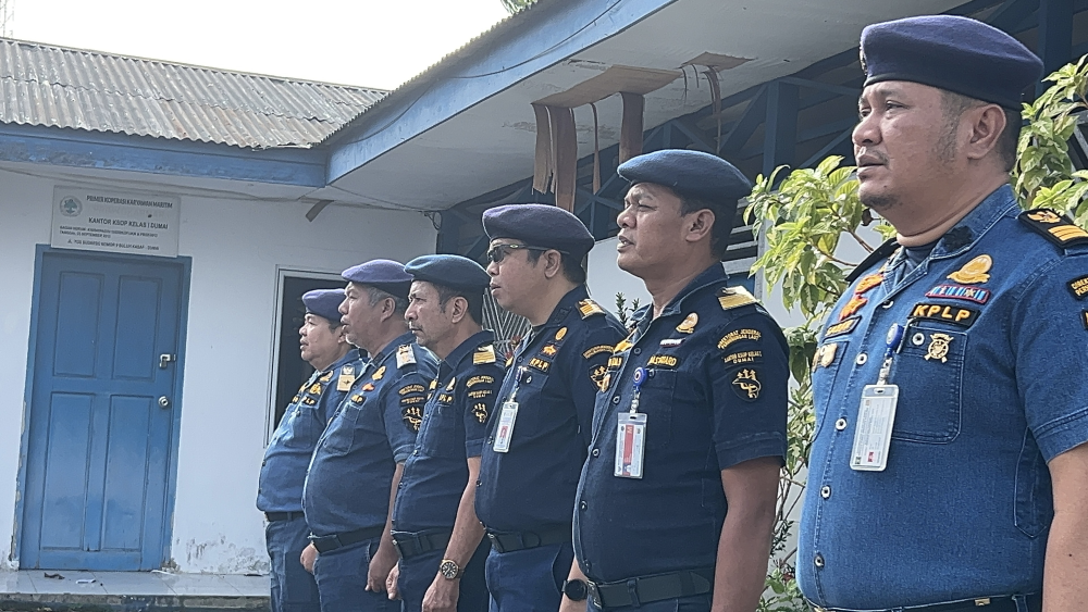 KSOP Dumai Gelar Apel Pembukaan Posko Angkutan Lebaran 2026 dan Rapat Koordinasi Kesiapan Angkutan Lebaran 2026 untuk Moda Transportasi Darat, Laut dan Udara.