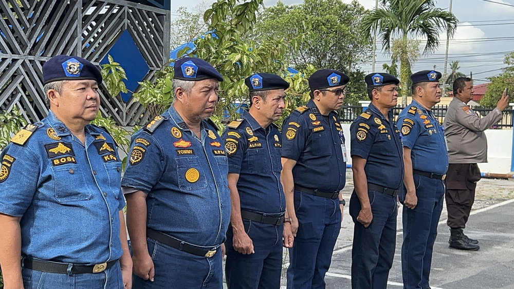 KSOP Dumai Gelar Apel Pembukaan Posko Angkutan Lebaran 2026 dan Rapat Koordinasi Kesiapan Angkutan Lebaran 2026 untuk Moda Transportasi Darat, Laut dan Udara.