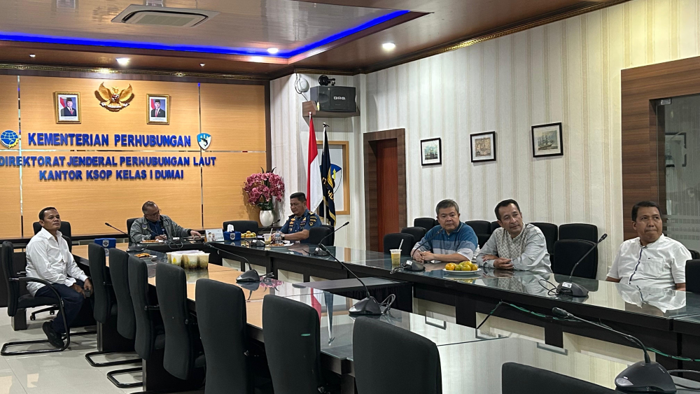 Kantor KSOP Kelas I Dumai mengikuti Pembukaan Posko Pusat Angkutan Lebaran Terpadu 2026 (1447 H).