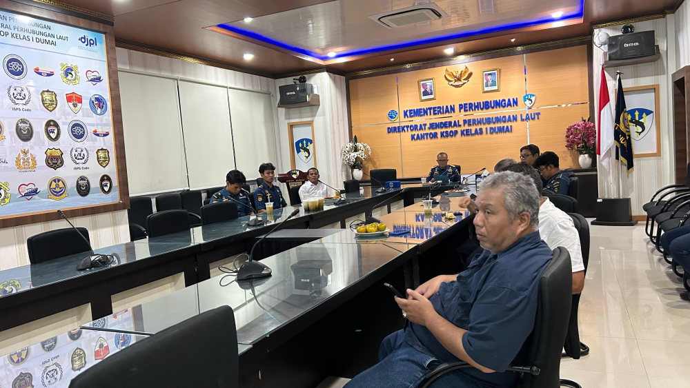 Kantor KSOP Kelas I Dumai mengikuti Pembukaan Posko Pusat Angkutan Lebaran Terpadu 2026 (1447 H).