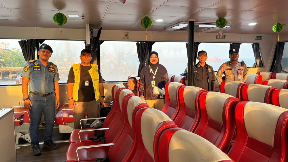 PENGASAWAN KEGIATAN EMBARKASI DAN DEBARKASI PENUMPANG ANGKUTAN LAUT LEBARAN 1447 H/2026 DI PELABUHAN DUMAI