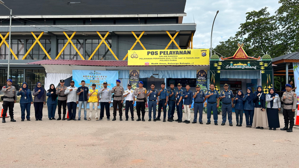 PENGASAWAN KEGIATAN EMBARKASI DAN DEBARKASI PENUMPANG ANGKUTAN LAUT LEBARAN 1447 H/2026 DI PELABUHAN DUMAI