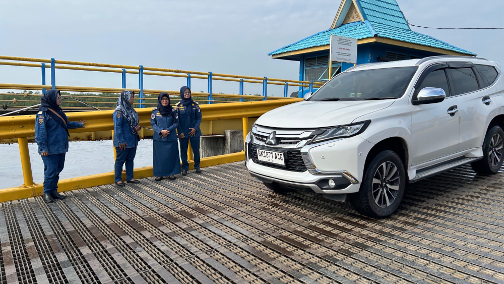 Kantor KSOP Kelas I Dumai melakukan Kegiatan pengawasan embarkasi dan debarkasi penumpang Angkutan Laut Lebaran 1447 H/2026 di pelabuhan Dumai