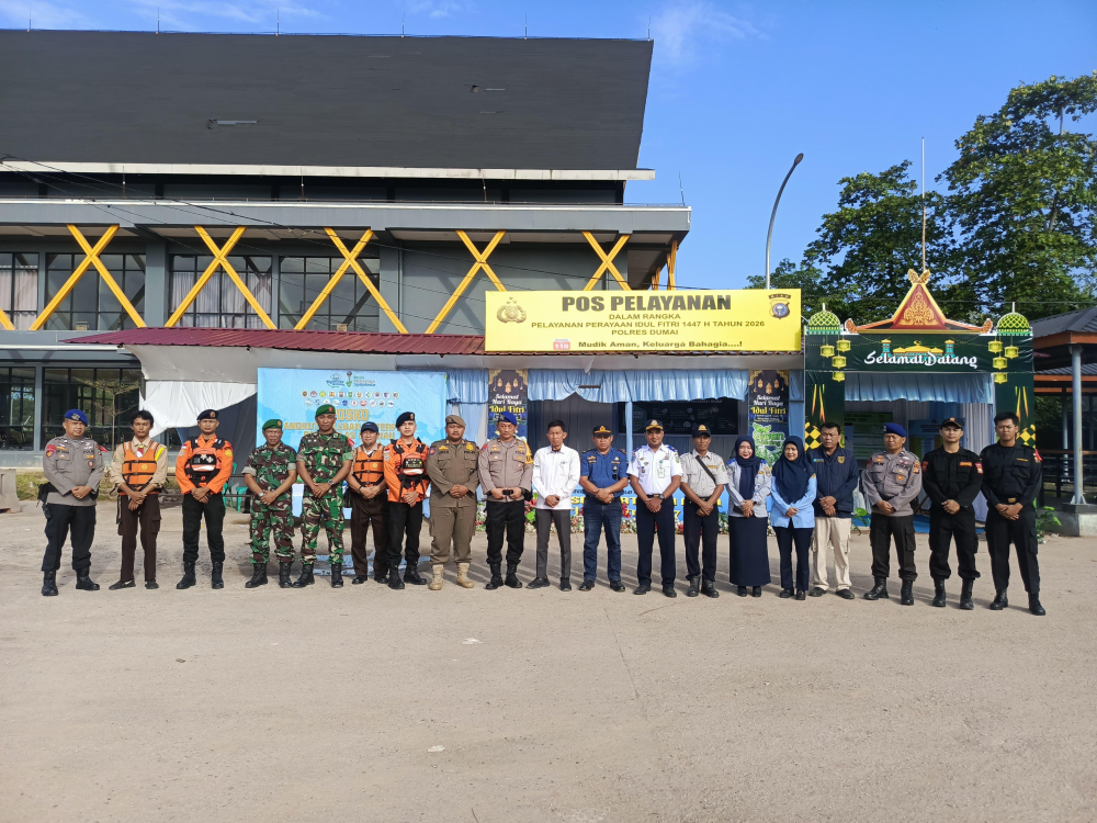 PENGAWASAN EMBARKASI DAN DEBARKASI PENUMPANG ANGKUTAN LAUT LEBARAN 1447/2026 DI PELABUHAN DUMAI OLEH KSOP KELAS I DUMAI