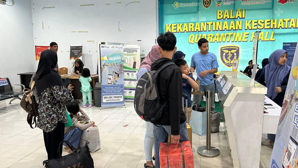 PENGAWASAN EMBARKASI DAN DEBARKASI PENUMPANG ANGKUTAN LAUT LEBARAN 1447/2026 DI PELABUHAN DUMAI OLEH KSOP KELAS I DUMAI
