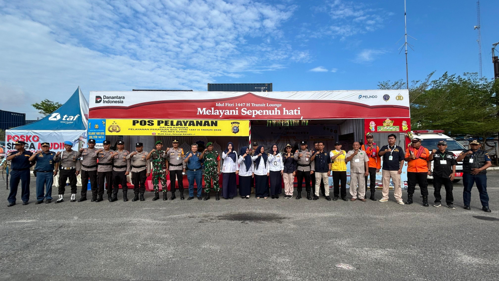 PENGAWASAN EMBARKASI DAN DEBARKASI PENUMPANG ANGKUTAN LAUT LEBARAN 1447/2026 DI PELABUHAN DUMAI OLEH KSOP KELAS I DUMAI