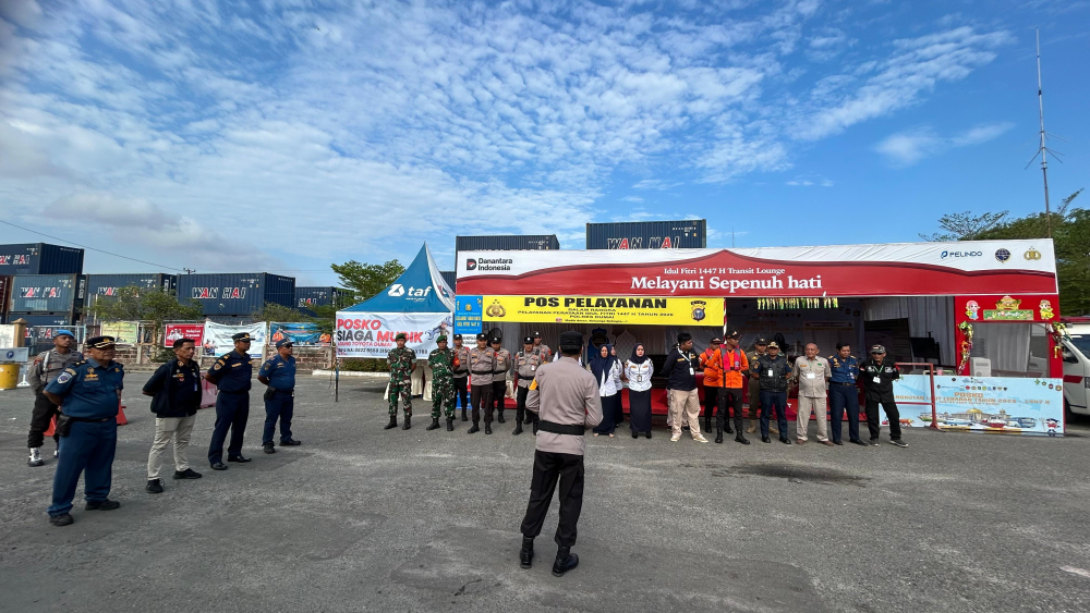 PENGAWASAN EMBARKASI DAN DEBARKASI PENUMPANG ANGKUTAN LAUT LEBARAN 1447/2026 DI PELABUHAN DUMAI OLEH KSOP KELAS I DUMAI
