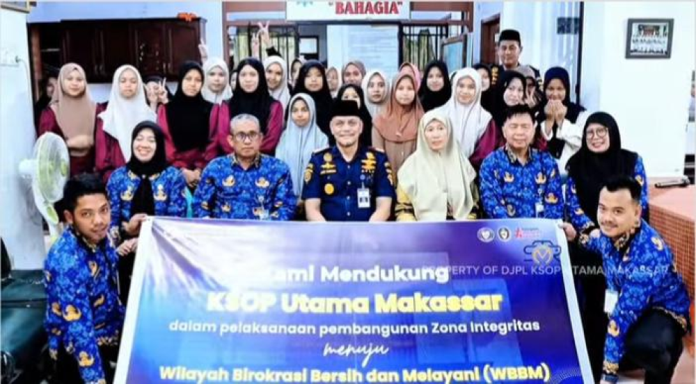 Wujud Kepedulian Sosial KSOP Utama Makassar Bersilaturahmi & Berbagi dengan Anak Yatim Piatu