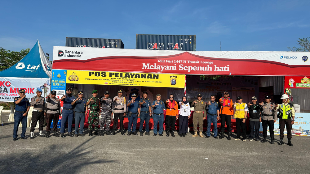 PENGAWASAN EMBARKASI PENUMPANG ANGKUTAN LAUT LEBARAN 1447 H/2026 DI PELABUHAN DUMAI