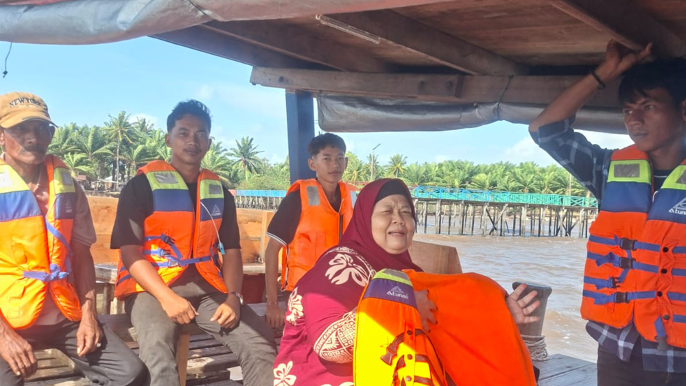 KSOP Kelas I Dumai Intensifkan Pengawasan Angkutan Kapal Tradisional di Mundam, Utamakan Keselamatan Penumpang