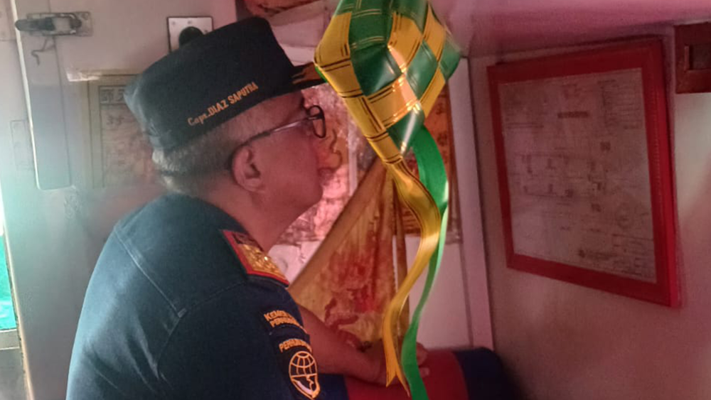 Kepala KaNTOR KELAS I DUMAI Monitorng Arus Mudik Angkutan Laut Lebaran 1447 H/2026 di pelabuhan DUMAI
