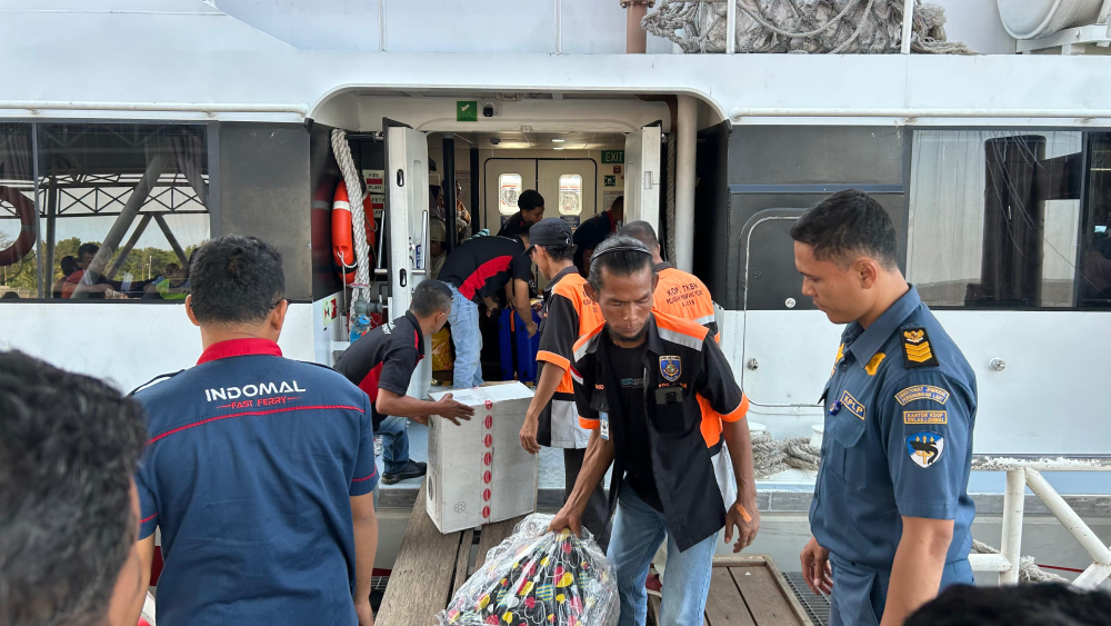 PENGAWASAN EMBARKASI DAN DEBARKASI  ARUS MUDIK ANGKUTAN LAUT LEBARAN 1447 H/2026 DI PELABUHAN PENUMPANG DUMAI