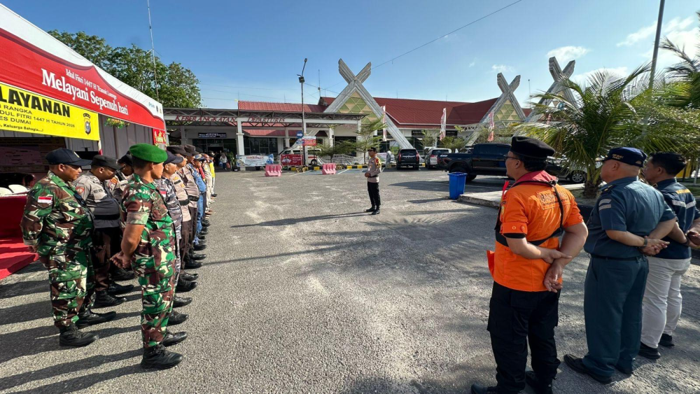 PENGAWASAN EMBARKASI DAN DEBARKASI  ARUS MUDIK ANGKUTAN LAUT LEBARAN 1447 H/2026 DI PELABUHAN PENUMPANG DUMAI