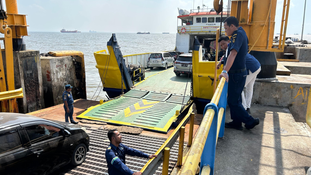 PENGAWASAN EMBARKASI DAN DEBARKASI  ARUS MUDIK ANGKUTAN LAUT LEBARAN 1447 H/2026 DI PELABUHAN PENUMPANG DUMAI