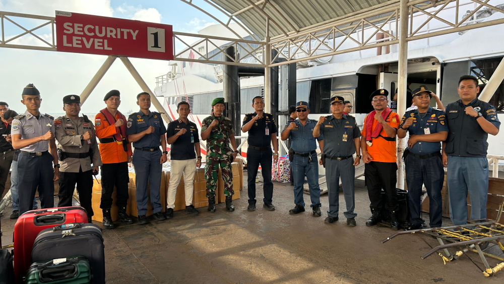 PENGAWASAN EMBARKASI DAN DEBARKASI  ARUS MUDIK ANGKUTAN LAUT LEBARAN 1447 H/2026 DI PELABUHAN PENUMPANG DUMAI