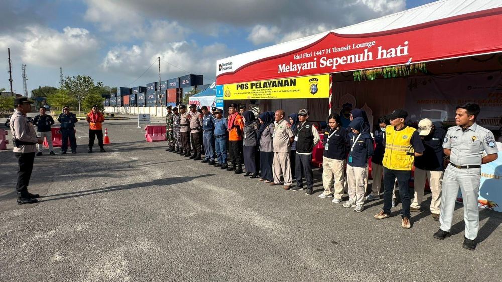 PENGAWASAN EMBARKASI DAN DEBARKASI  ARUS MUDIK ANGKUTAN LAUT LEBARAN 1447 H/2026 DI PELABUHAN PENUMPANG DUMAI