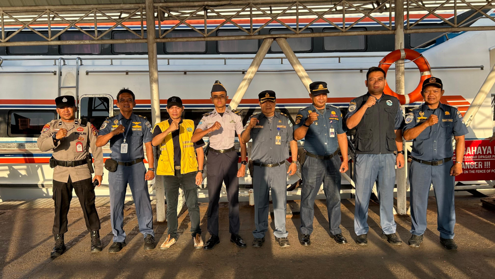 PENGAWASAN EMBARKASI DAN DEBARKASI  ARUS MUDIK ANGKUTAN LAUT LEBARAN 1447 H/2026 DI PELABUHAN PENUMPANG DUMAI
