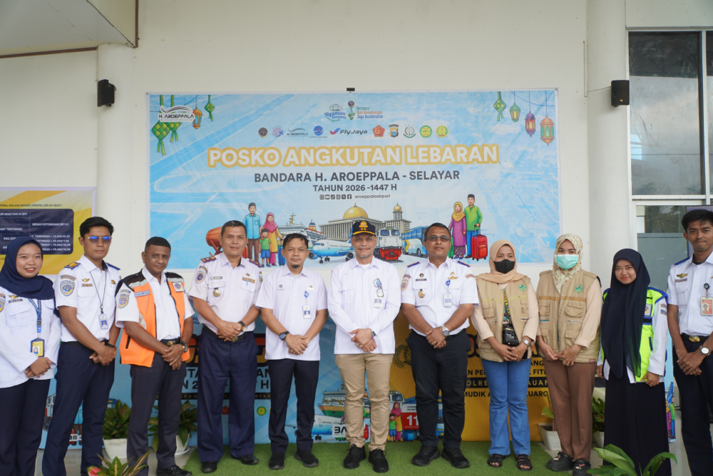 Monitoring Arus Balik Angkutan Lebaran oleh Penanggung Jawab Posko Terpadu di Wilayah Provinsi Sulawesi Selatan
