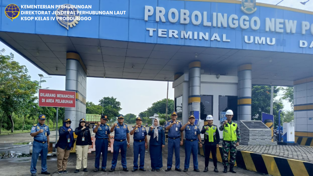 KSOP Kelas IV Probolinggo Amankan Angkutan Laut Lebaran 2026, Intensifkan Pengawasan Keselamatan dan Keamanan Pelayaran Serta Sinergi Bersama Instansi Terkait melalui kegiatan PAM POSKO Angleb 2026.