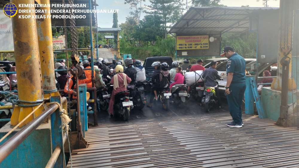 KSOP Kelas IV Probolinggo Amankan Angkutan Laut Lebaran 2026, Intensifkan Pengawasan Keselamatan dan Keamanan Pelayaran Serta Sinergi Bersama Instansi Terkait melalui kegiatan PAM POSKO Angleb 2026.
