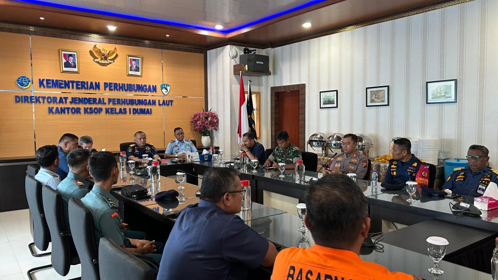 APEL SIAGA PENUTUPAN POSKO ANGKUTAN LAUT LEBARAN TAHUN 2026 (1447 H) PELABUHAN DUMAI