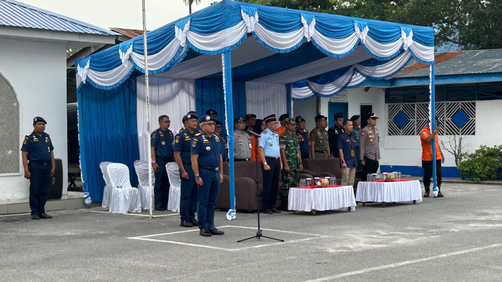 APEL SIAGA PENUTUPAN POSKO ANGKUTAN LAUT LEBARAN TAHUN 2026 (1447 H) PELABUHAN DUMAI
