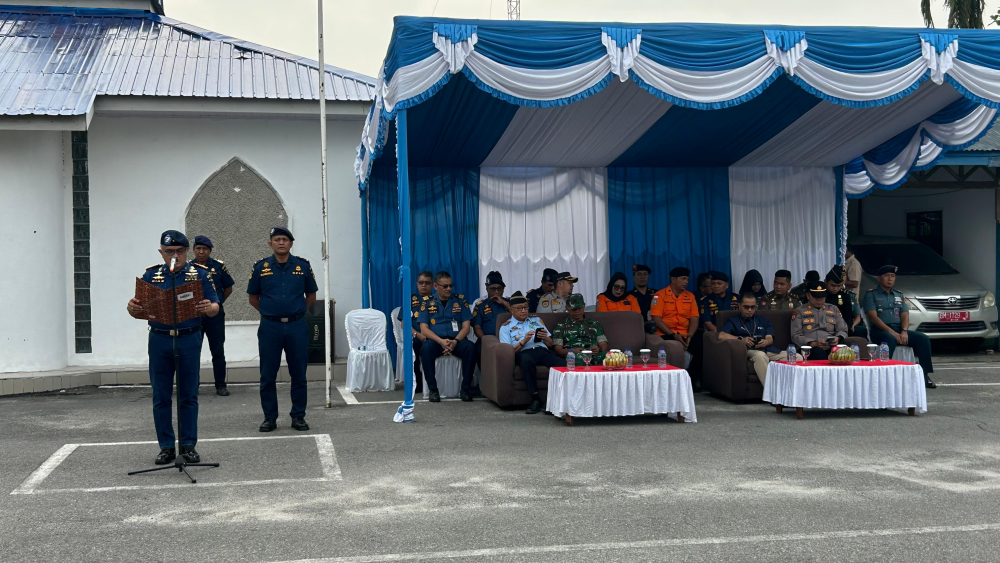 APEL SIAGA PENUTUPAN POSKO ANGKUTAN LAUT LEBARAN TAHUN 2026 (1447 H) PELABUHAN DUMAI