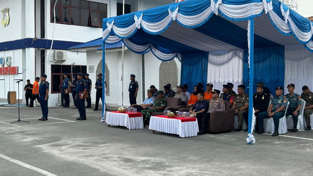 APEL SIAGA PENUTUPAN POSKO ANGKUTAN LAUT LEBARAN TAHUN 2026 (1447 H) PELABUHAN DUMAI