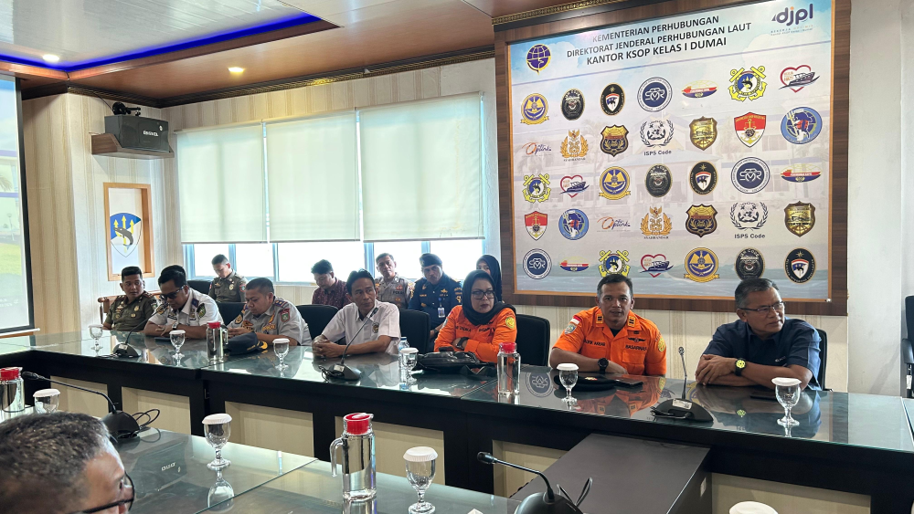 APEL SIAGA PENUTUPAN POSKO ANGKUTAN LAUT LEBARAN TAHUN 2026 (1447 H) PELABUHAN DUMAI