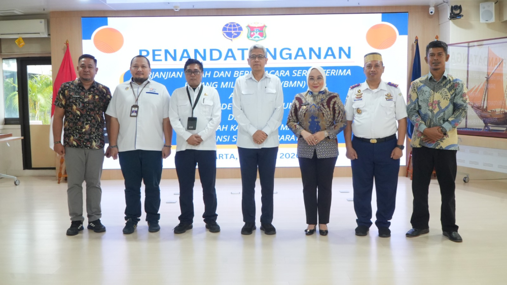 KEMENHUB HIBAHKAN ASET BMN KE PEMKAB MAMUJU, DORONG OPTIMALISASI PELAYANAN PELABUHAN