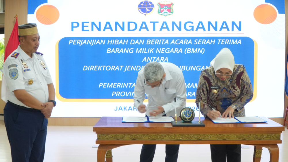 KEMENHUB HIBAHKAN ASET BMN KE PEMKAB MAMUJU, DORONG OPTIMALISASI PELAYANAN PELABUHAN