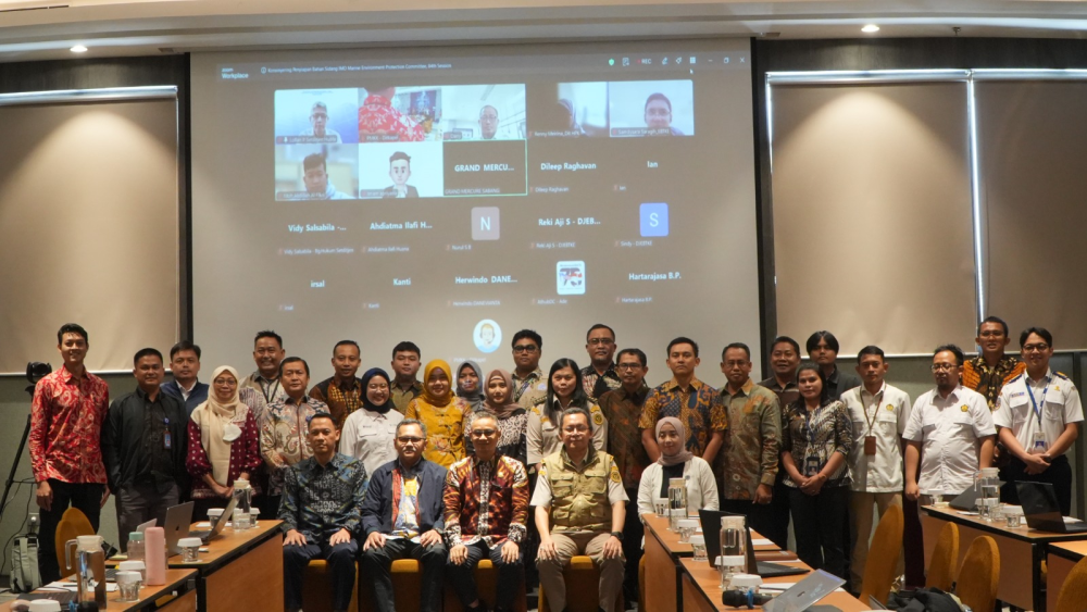 Perkuat Posisi Indonesia di Forum Global, Ditjen Hubla Siapkan Bahan Sidang IMO MEPC ke-84