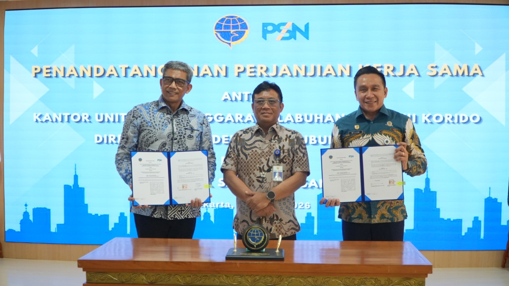 Perkuat Konektivitas 3TP & Kedaulatan Digital, Ditjen Hubla Gandeng PSN Perkuat Layanan Digital Berbasis Satelit di Pelabuhan Korido
