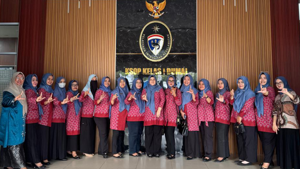 PERTEMUAN RUTIN BULANAN DWP KANTOR KSOP KELAS I DUMAI