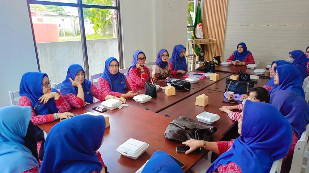 PERTEMUAN RUTIN BULANAN DWP KANTOR KSOP KELAS I DUMAI