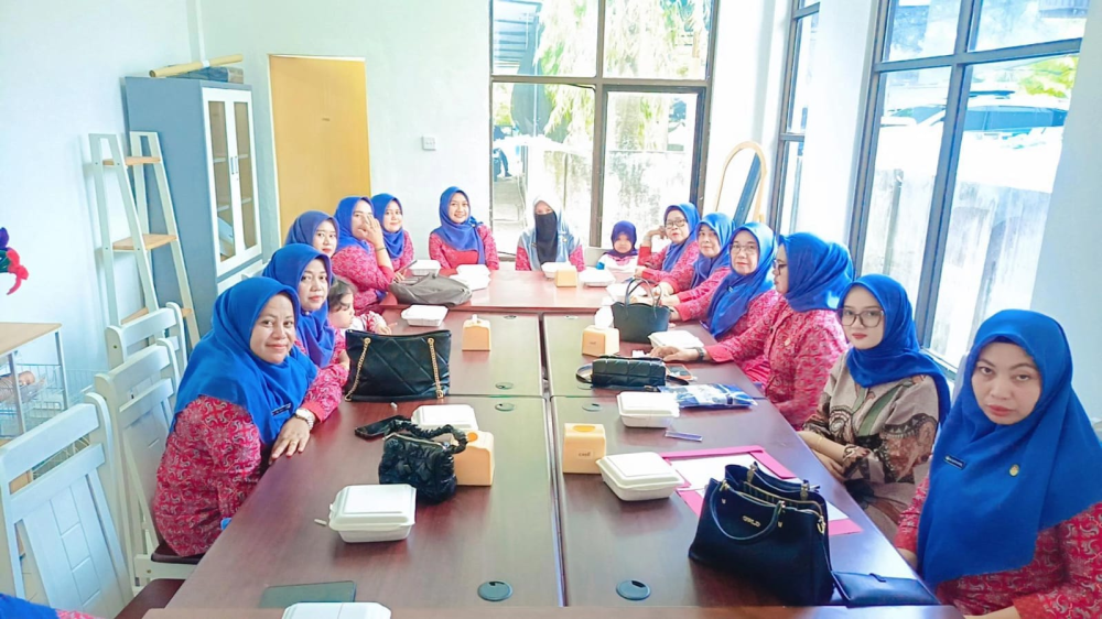 PERTEMUAN RUTIN BULANAN DWP KANTOR KSOP KELAS I DUMAI