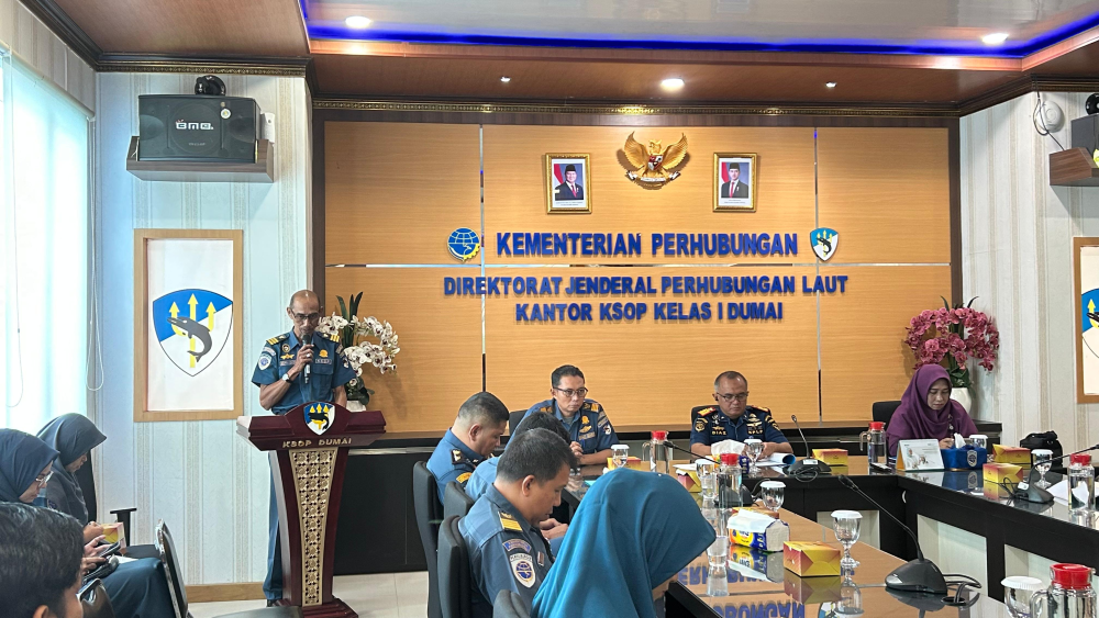 Rapat Anggota Tahunan T.A.2025 Primer Koperasi Karyawan Maritim (Primkokarmar) Kantor KSOP Kelas I Dumai