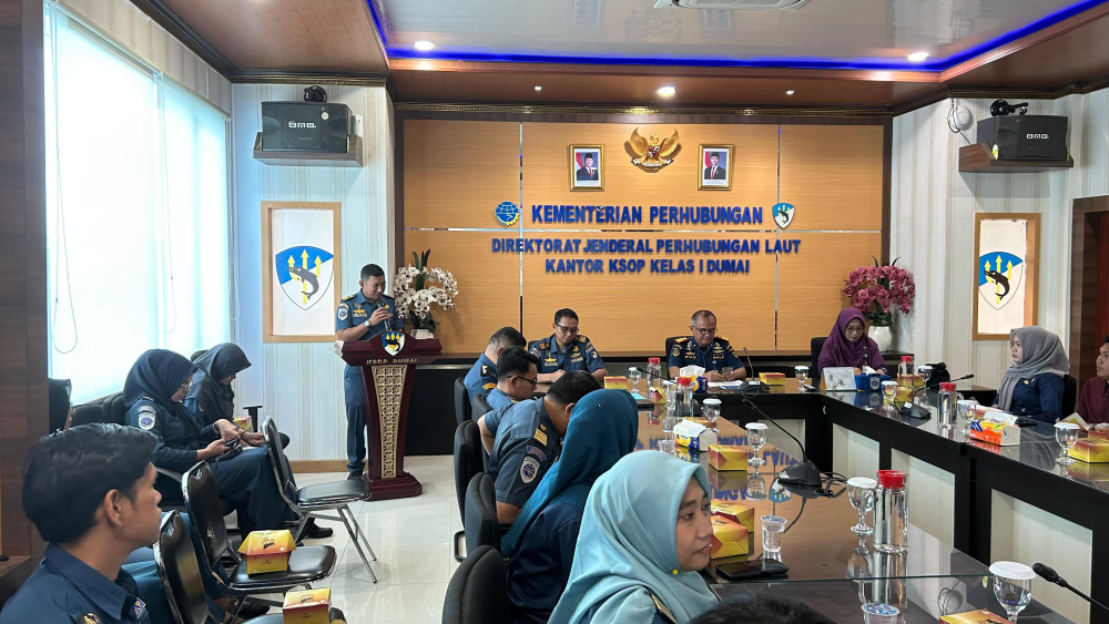 Rapat Anggota Tahunan T.A.2025 Primer Koperasi Karyawan Maritim (Primkokarmar) Kantor KSOP Kelas I Dumai