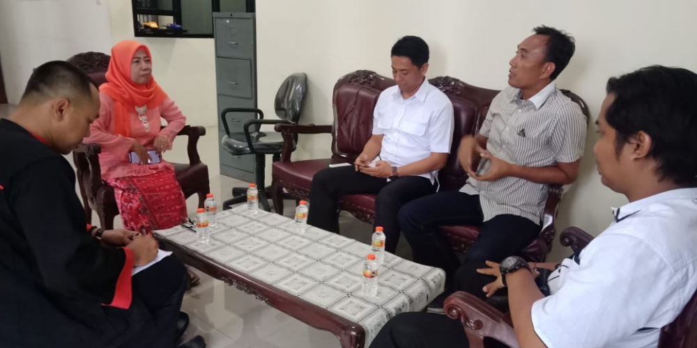 Kunjungan Kasat Intel Polresta Probolinggo AKP. Darto ke KSOP Probolinggo dalam rangka berpamitan pindah tugas
