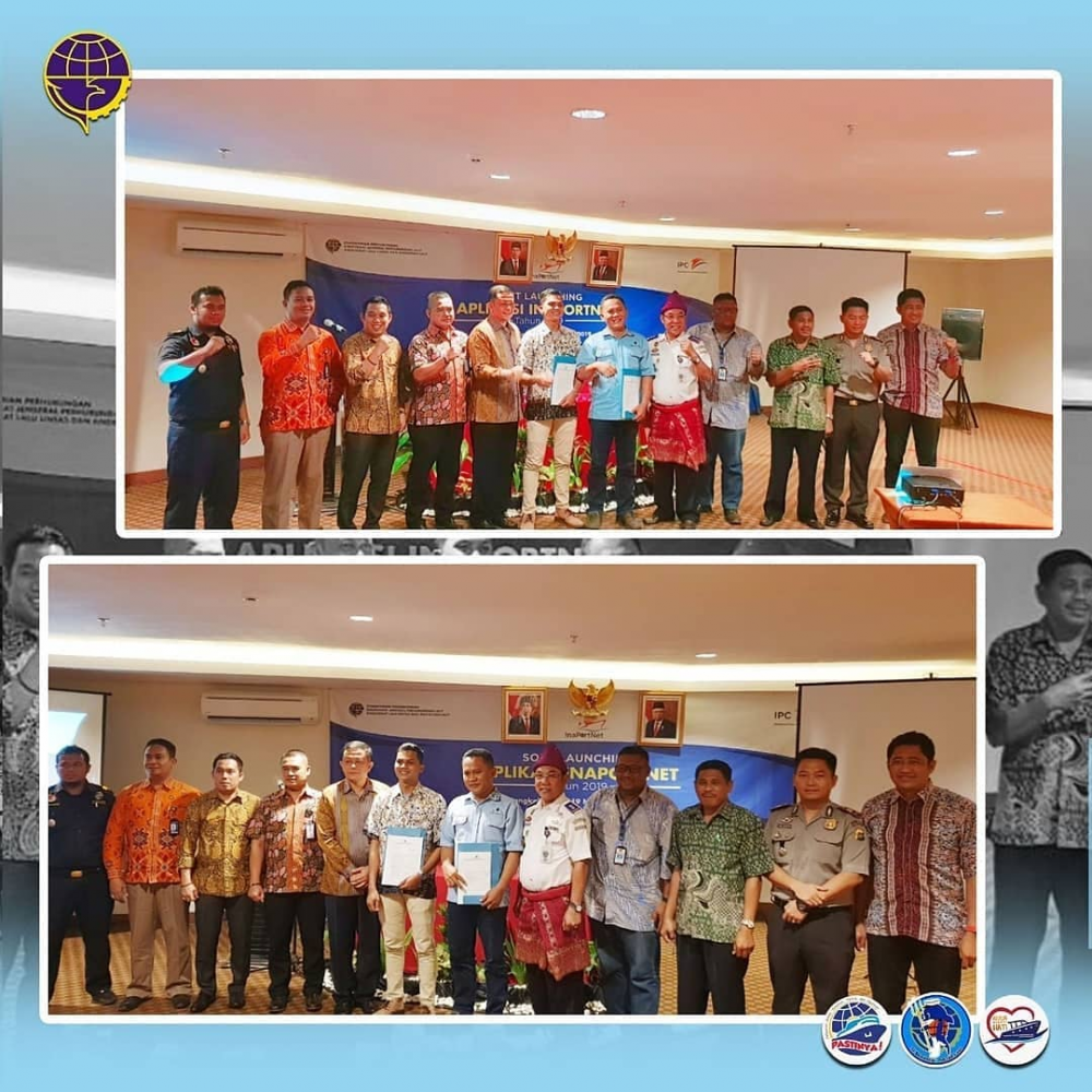Soft Launching Inaportnet di Pelabuhan Pangkal Balam