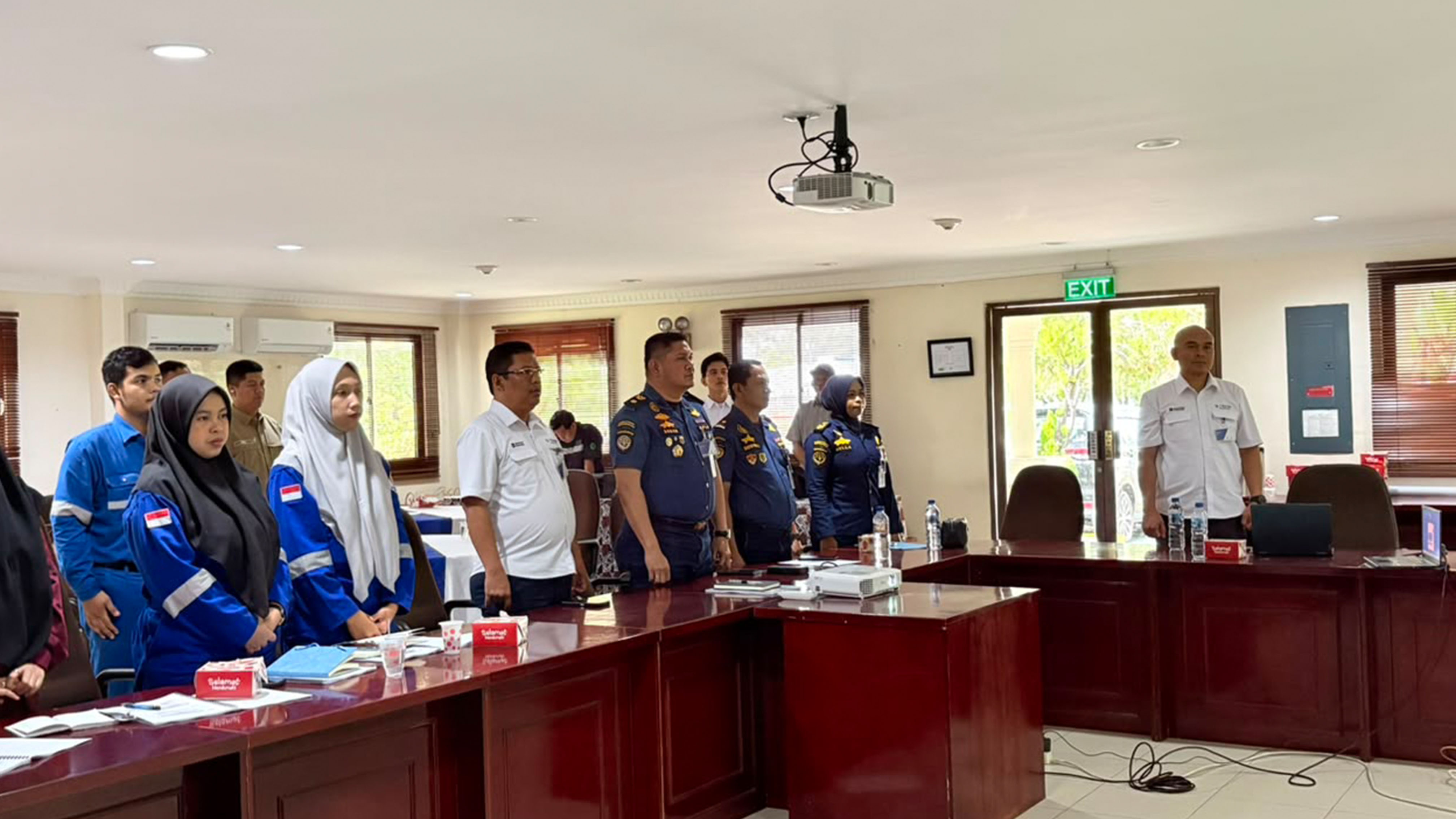 Kantor KSOP Kelas I Dumai Menghadiri dan Membuka Kegiatan Training IMO Model Course 3.24 dan 3.25 Di Terminal Untuk Kepentingan Sendiri (TUKS) PT. Pertamina Hulu Rokan - Dumai Terminal Tahun 2026