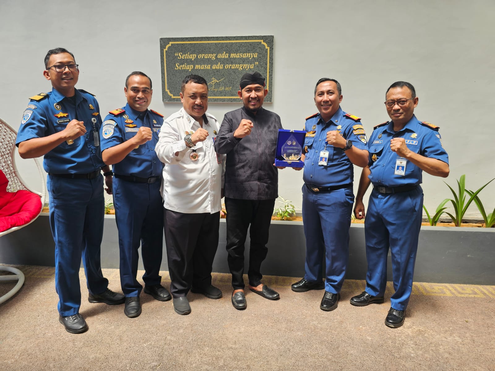 Perkuat Sinergi, Seluruh Kepala UPT Hubla Kabupaten Sumenep Gelar Silaturahmi ke Forkopimda