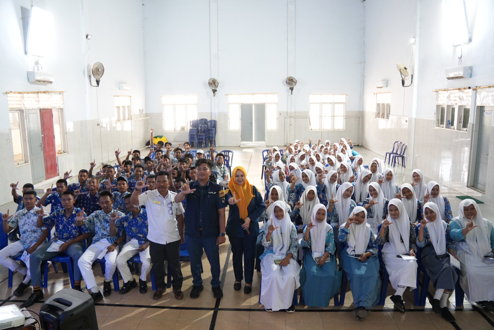 KSOP Kelas IV Kalianget Gelar Edukasi Keselamatan Pelayaran Sejak Dini di SMAN 1 Kalianget